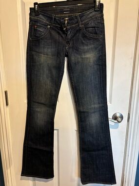 Hudson Jeans Dark Blue Flare Denim